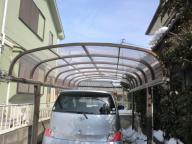さいたま市の総合リフォーム（株）上武の施工事例：大雪に対応できるカーポート